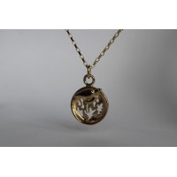 Recycled 9ct pendant- Turtle