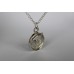 Recycled sterling silver pendant - Turtle